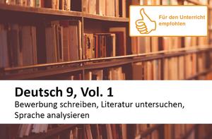 Bewerbung schreiben, Literatur untersuchen, Sprache analysieren