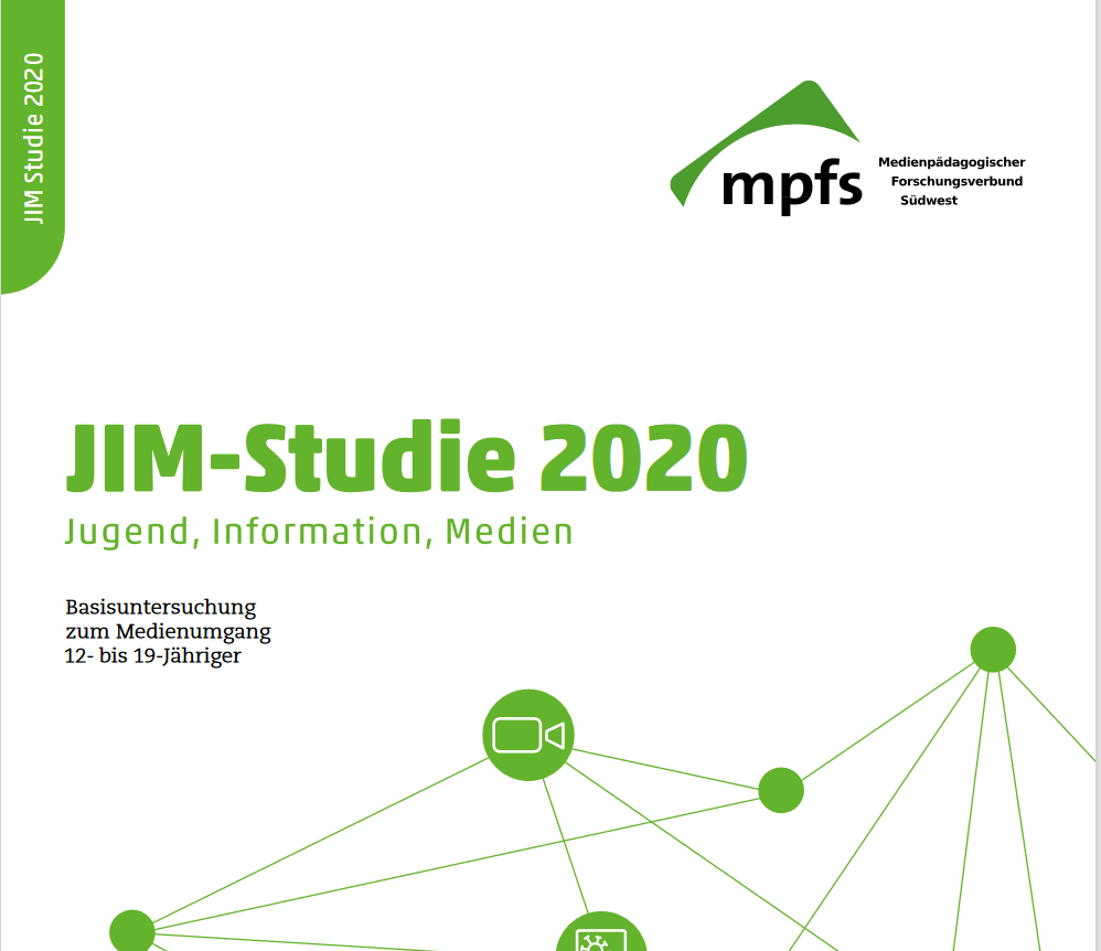 JIM-Studie 2020 zur Mediennutzung von Jugendlichen
