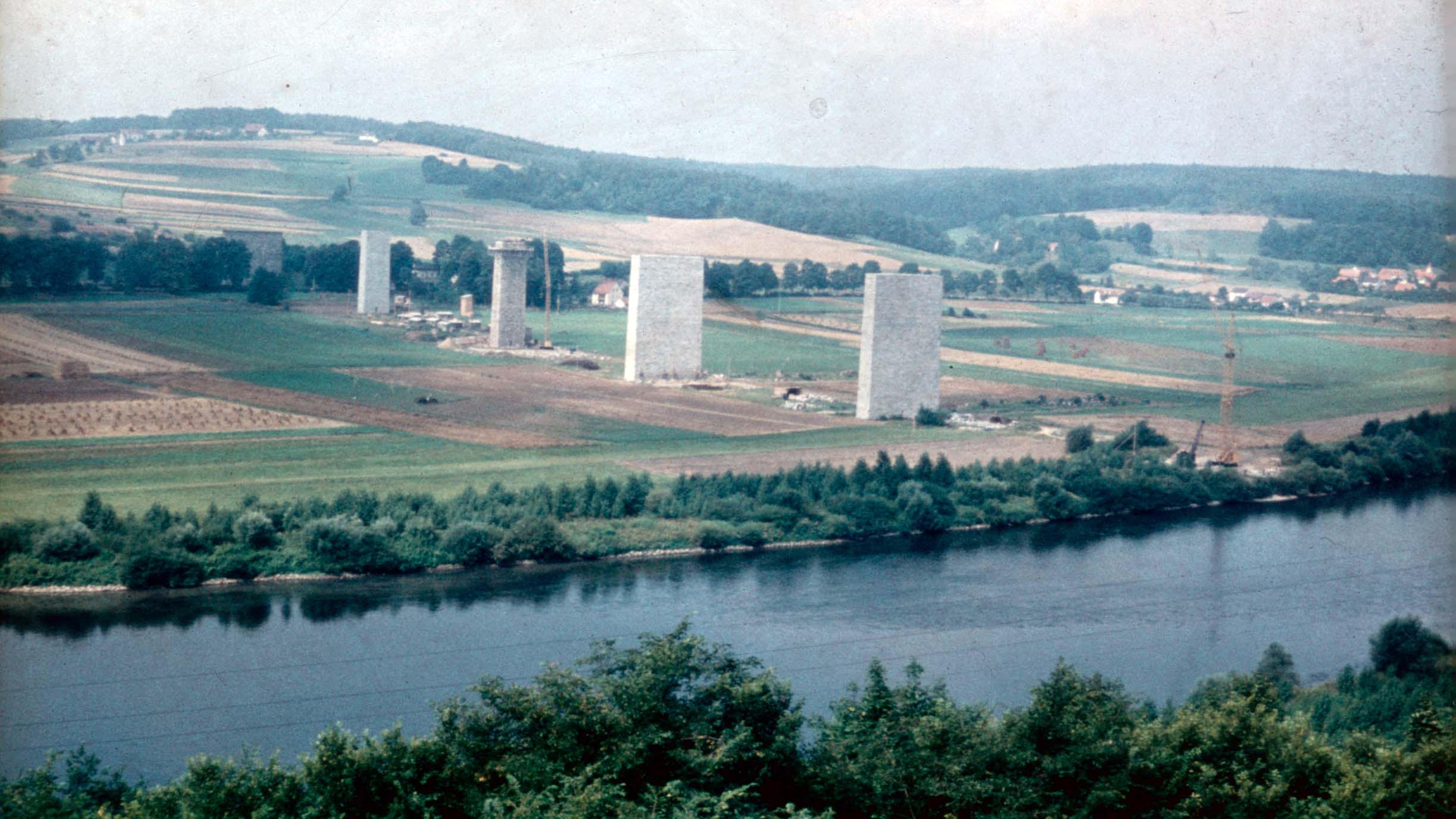 Autobahnbrücke Sinzing 1970